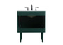 30 Inch Single Bathroom Vanity In Green "VF48030MGN"