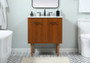 30 Inch Single Bathroom Vanity In Teak "VF48030MTK"