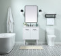 30 Inch Single Bathroom Vanity In White "VF48030MWH"