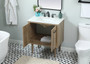 30 Inch Single Bathroom Vanity In Natural Oak "VF48030NT"