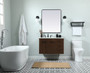 36 Inch Single Bathroom Vanity In Walnut "VF48036MWT"