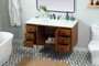 48 Inch Single Bathroom Vanity In Teak "VF48048MTK"