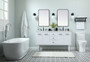 60 Inch Single Bathroom Vanity In White "VF48060DMWH"