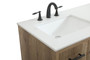 60 Inch Single Bathroom Vanity In Natural Oak "VF48060DNT"
