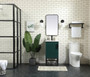 18 Inch Single Bathroom Vanity In Green "VF48818MGN"