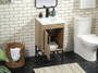 18 Inch Single Bathroom Vanity In Natural Oak "VF48818NT"