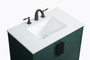 30 Inch Single Bathroom Vanity In Green "VF48830MGN"