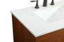 30 Inch Single Bathroom Vanity In Teak "VF48830MTK"
