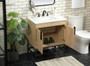 30 Inch Single Bathroom Vanity In Mango Wood "VF48830MW"