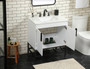 30 Inch Single Bathroom Vanity In White "VF48830MWH"