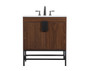 30 Inch Single Bathroom Vanity In Walnut "VF48830MWT"