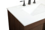 30 Inch Single Bathroom Vanity In Walnut "VF48830MWT"
