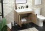 30 Inch Single Bathroom Vanity In Natural Oak "VF48830NT"