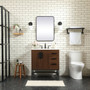 32 Inch Single Bathroom Vanity In Walnut "VF48832MWT"