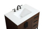 32 Inch Single Bathroom Vanity In Walnut "VF48832MWT"