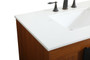 36 Inch Single Bathroom Vanity In Teak "VF48836MTK"