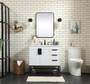 36 Inch Single Bathroom Vanity In White "VF48836MWH"