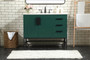 42 Inch Single Bathroom Vanity In Green "VF48842MGN"