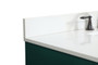42 Inch Single Bathroom Vanity In Green With Backsplash "VF48842MGN-BS"