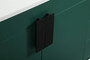 42 Inch Single Bathroom Vanity In Green With Backsplash "VF48842MGN-BS"