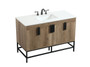 48 Inch Single Bathroom Vanity In Natural Oak "VF48848NT"