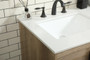 60 Inch Double Bathroom Vanity In Natural Oak "VF48860DNT"