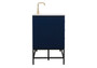 60 Inch Single Bathroom Vanity In Blue "VF48860MBL"