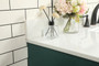 48 Inch Single Bathroom Vanity In Green With Backsplash "VF488W48MGN-BS"