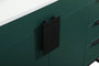 48 Inch Single Bathroom Vanity In Green With Backsplash "VF488W48MGN-BS"