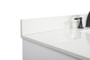 48 Inch Single Bathroom Vanity In White With Backsplash "VF488W48MWH-BS"