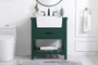 30 Inch Single Bathroom Vanity In Green "VF60130GN"