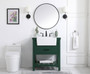 30 Inch Single Bathroom Vanity In Green "VF60130GN"