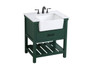 30 Inch Single Bathroom Vanity In Green "VF60130GN"