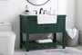 42 Inch Single Bathroom Vanity In Green "VF60142GN"