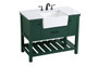 42 Inch Single Bathroom Vanity In Green "VF60142GN"