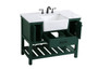 42 Inch Single Bathroom Vanity In Green "VF60142GN"
