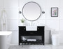 48 Inch Single Bathroom Vanity In Black "VF60148BK"