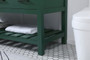 60 Inch Double Bathroom Vanity In Green "VF60160DGN"
