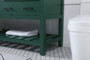 72 Inch Double Bathroom Vanity In Green "VF60172DGN"