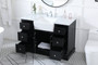 48 Inch Single Bathroom Vanity In Black "VF60248BK"