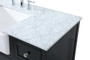 48 Inch Single Bathroom Vanity In Black "VF60248BK"