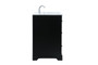 48 Inch Single Bathroom Vanity In Black "VF60248BK"