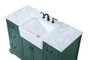 48 Inch Single Bathroom Vanity In Green "VF60248GN"