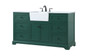 60 Inch Single Bathroom Vanity In Green "VF60260GN"