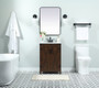 24 Inch Single Bathroom Vanity In Expresso "VF90224EX"
