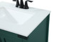 24 Inch Single Bathroom Vanity In Green "VF90224MGN"