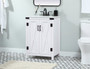 24 Inch Single Bathroom Vanity In White "VF90224WH"