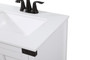 24 Inch Single Bathroom Vanity In White "VF90224WH"