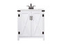 30 Inch Single Bathroom Vanity In White "VF90230WH"