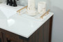 32 Inch Single Bathroom Vanity In Expresso "VF90232EX"